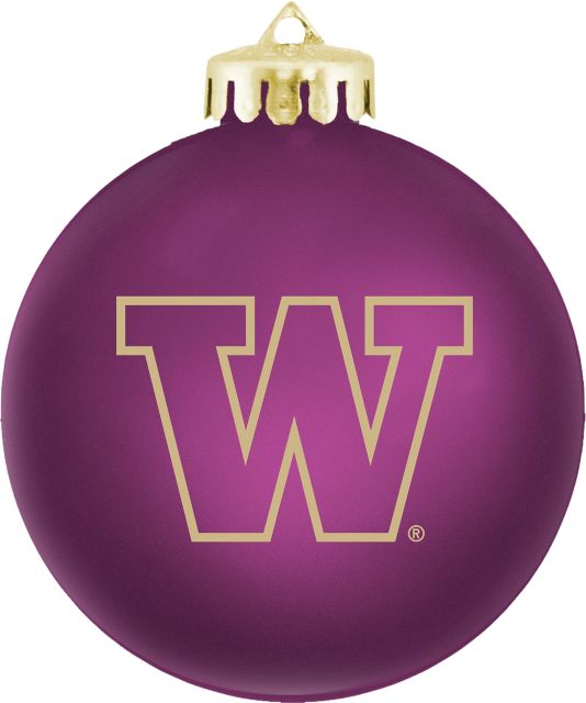 University of Washington Tacoma Shatterproof Ornament