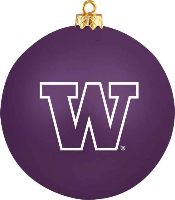 University of Washington Tacoma Shatterproof Round Ornament