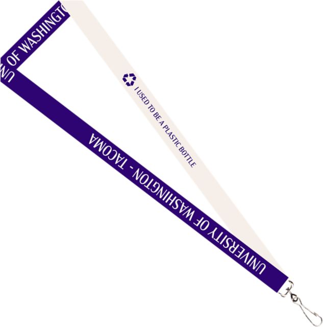 University of Washington Tacoma Recycled Lanyard