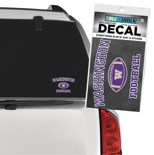 University of Washington Tacoma Football Decal