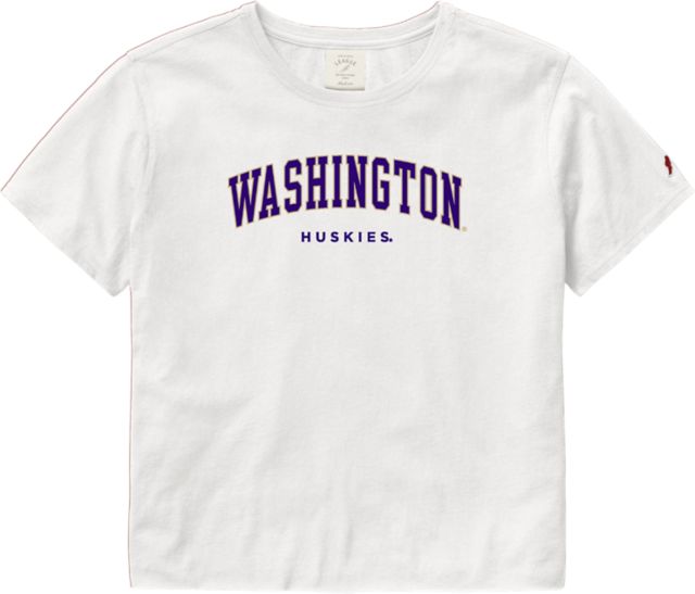 University of Washington Tacoma Women's Crop Short Sleeve T-Shirt