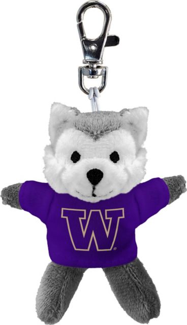 University of Washington Tacoma Plush Keychain