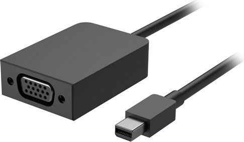 Microsoft Surface Mini Display Port to VGA Adapter, Black - ONLINE ONLY
