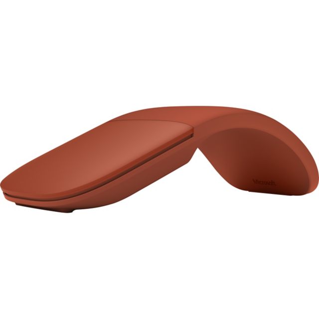 Microsoft Surface&nbsp;Arc Wireless Bluetooth Mouse, Poppy Red - ONLINE ONLY