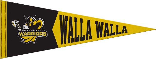 Walla Walla Community College Warriors 9x24 Pennant