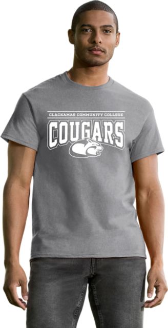 Clackamas Community College Cougars Short Sleeve T-Shirt