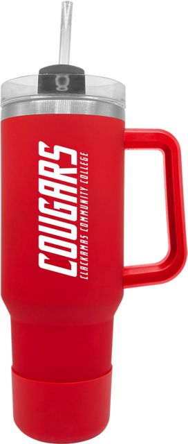 Clackamas Community College 40 oz. Tumbler with Straw