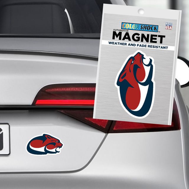 Clackamas Community College Cougars 4'' x 4'' Magnet