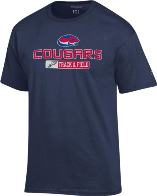 Clackamas Community College Track & Field Cougars Short Sleeve T-Shirt
