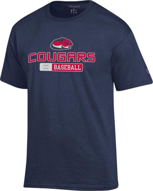 Clackamas Community College Cougars Baseball Short Sleeve T-Shirt