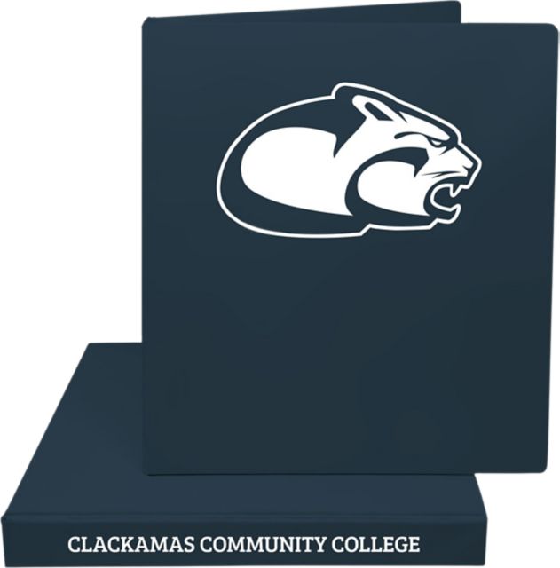 Clackamas Community College 1'' Vinyl Binder