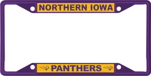 University of Northern Iowa Panthers License Plate Frame