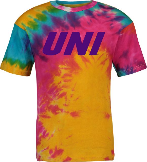 University of Northern Iowa Tie Dye Short Sleeve T-Shirt