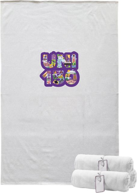 University of Northern Iowa 150th Anniversary Sweatshirt Blanket