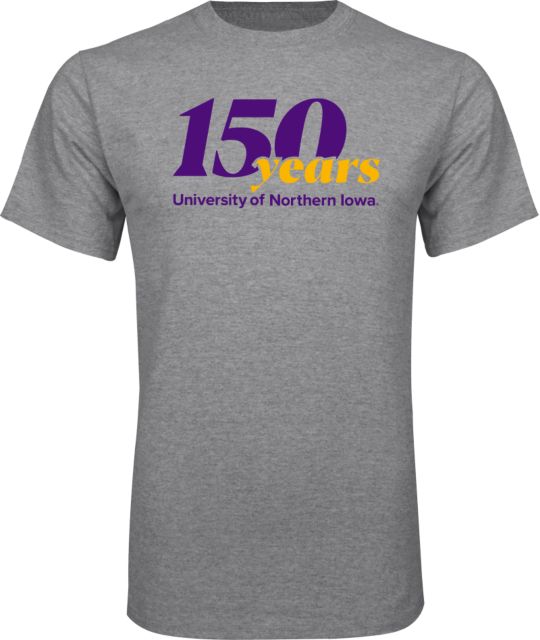 Northern Iowa T Shirt 150 Years University of Northern Iowa - ONLINE ONLY