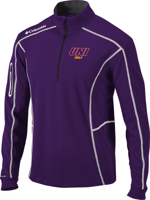 Northern Iowa Columbia Omni Wick Shotgun 1/4 Zip UNI Golf - ONLINE ONLY