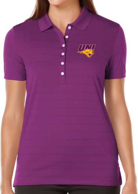 Northern Iowa Callaway Womens Opti Vent Polo UNI Primary Athletics Mark - ONLINE ONLY