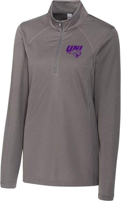 Northern Iowa C&B Womens Titan Clique Ice Pique Half Zip UNI Primary Athletics Mark - ONLINE ONLY