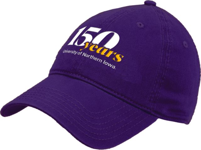 Northern Iowa Unstructured Adjustable Low Profile Hat 150 Years University of Northern Iowa - ONLINE ONLY