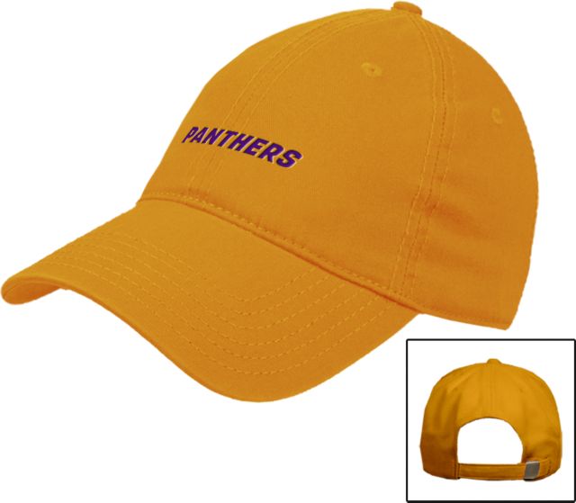 Northern Iowa Unstructured Adjustable Low Profile Hat Panthers Wordmark - ONLINE ONLY