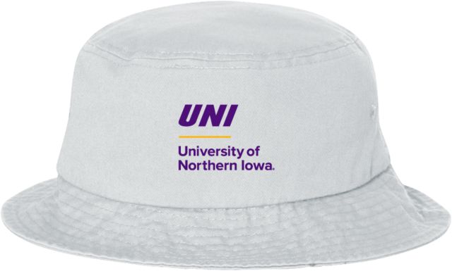 Northern Iowa Sportsman Bucket Hat UNI Institutional Mark Vertical - ONLINE ONLY
