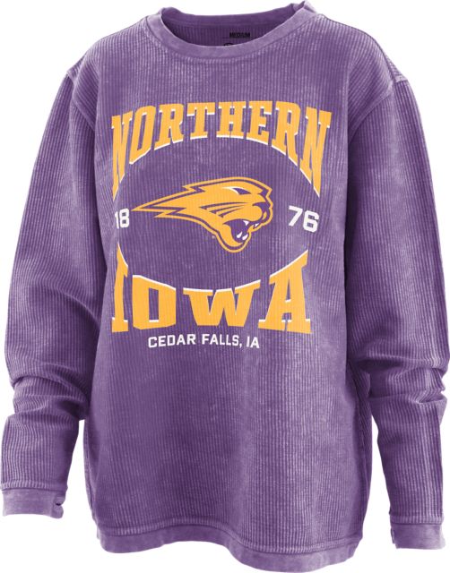 University of Northern Iowa Women's Corded Crewneck Sweatshirt