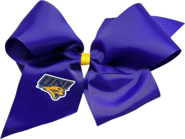 University of Northern Iowa Panthers Child Cheer Bow