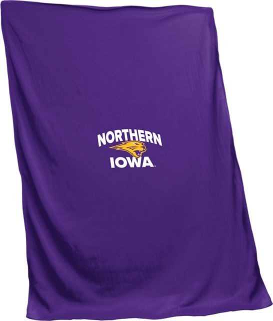 University of Northern Iowa 84x54 Panthers Sweatshirt Blanket