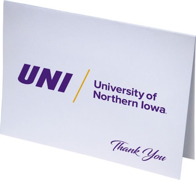 University of Northern Iowa Thank You Notecards 10-Pack