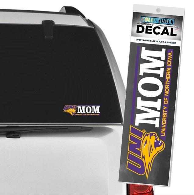 University of Northern Iowa Panthers Mom Decal