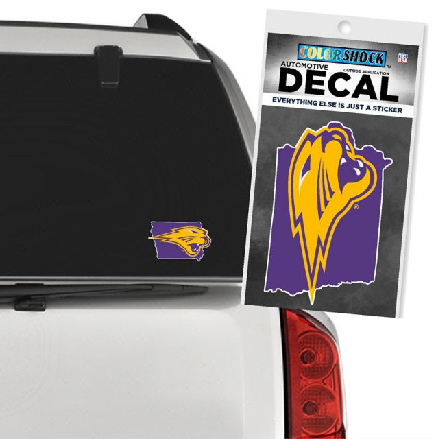 University of Northern Iowa Panthers Decal