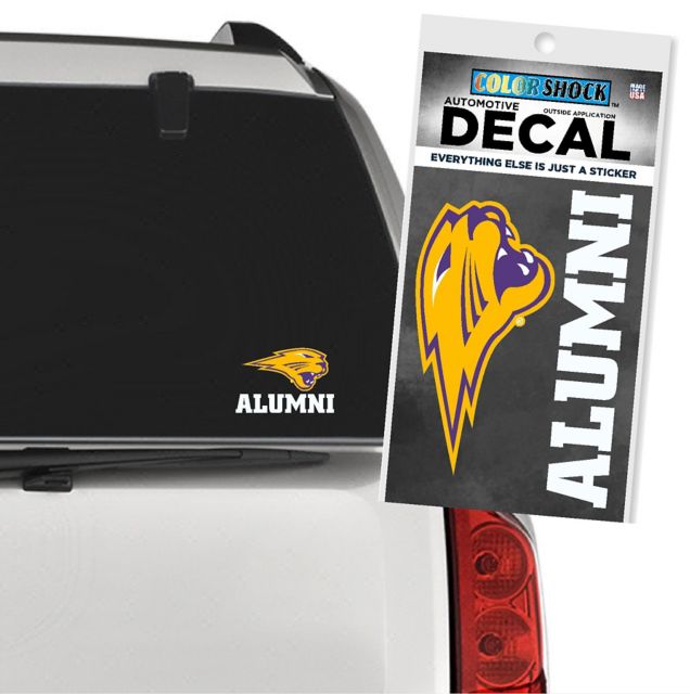 University of Northern Iowa Panthers Alumni Decal