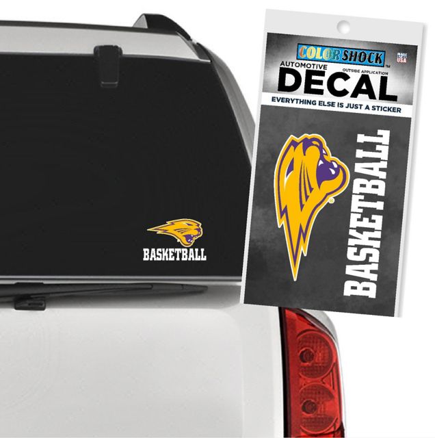 University of Northern Iowa Panthers Basketball Decal