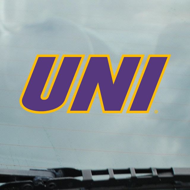 University of Northern Iowa Cling Decal