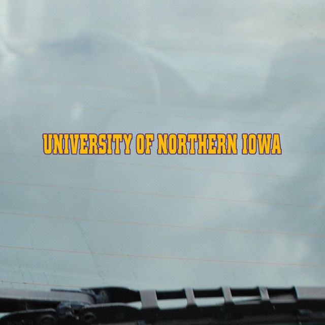 University of Northern Iowa Strip Decal