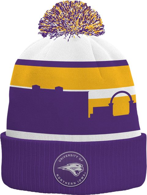 University of Northern Iowa Knit Pom Beanie