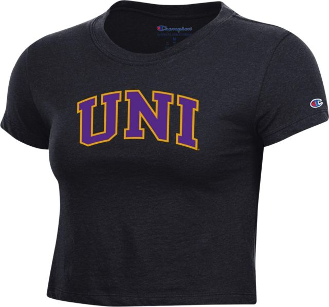 University of Northern Iowa Women's Cropped Short Sleeve T-Shirt