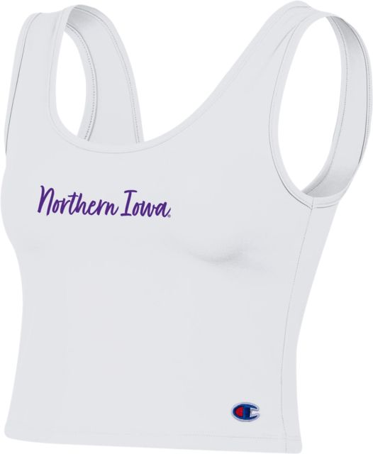 University of Northern Iowa Women's Scoop Neck Crop Tank Top