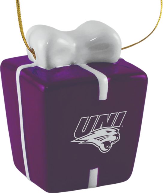 University of Northern Iowa Panthers Present Ornament