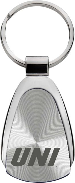 University of Northern Iowa Teardrop Key Tag