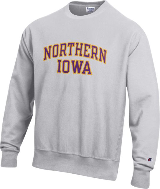 University of Northern Iowa Reverse Weave Crewneck Sweatshirt
