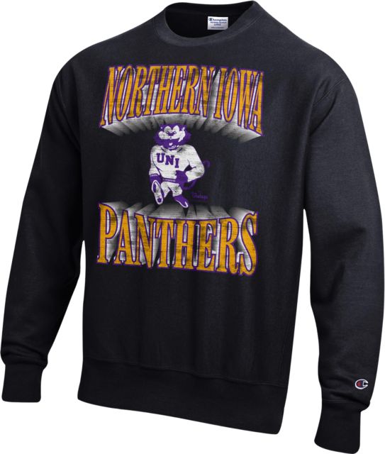 University of Northern Iowa Reverse Weave Crewneck Sweatshirt