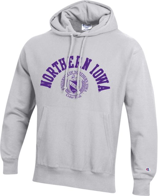 University of Northern Iowa Reverse Weave Hooded Sweatshirt
