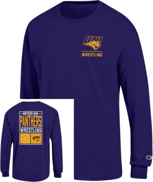 University of Northern Iowa Wrestling Long Sleeve T-Shirt