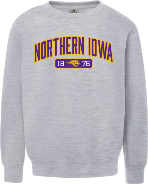 University of Northern Iowa Panthers Peace Crewneck Sweatshirt