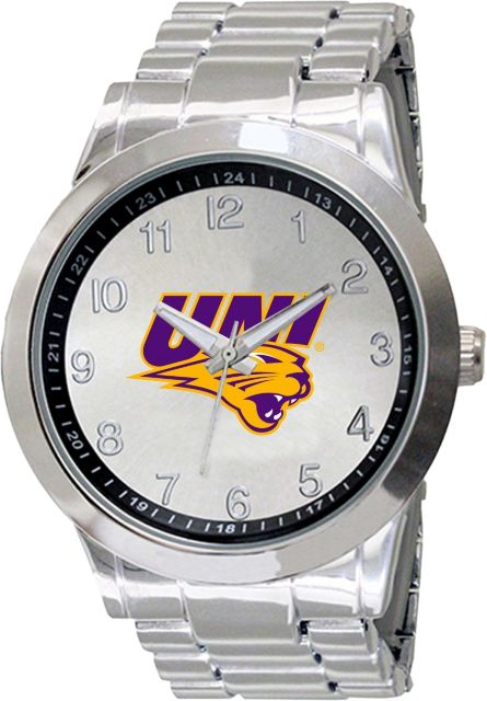University of Northern Iowa 44mm Men's Stainless Steel Watch