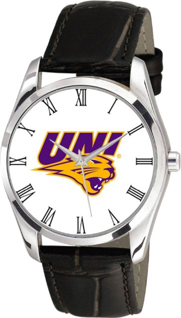 University of Northern Iowa 26mm Ladies Leather Watch