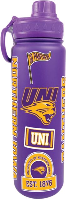 University of Northern Iowa 24 oz. Full Wrap Bottle
