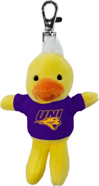 University of Northern Iowa Panthers Plush Keychain
