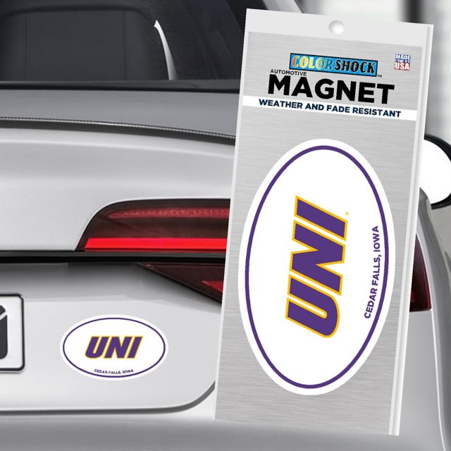 University of Northern Iowa 6x6 Magnet